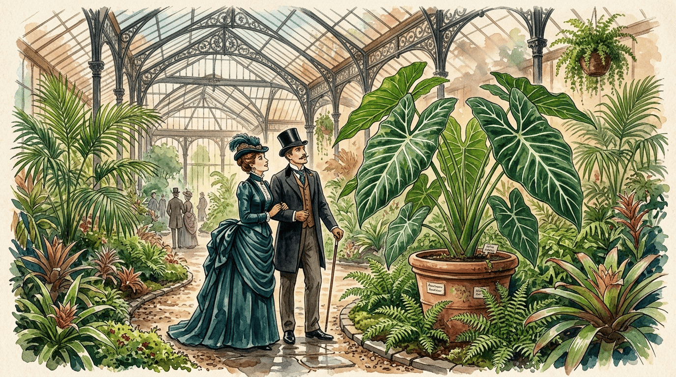 Illustrated historical scene for Wendland Elephant Ear