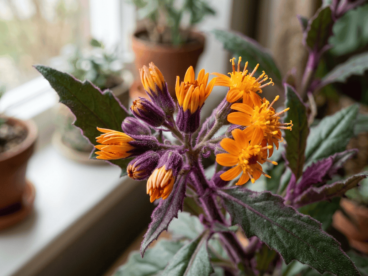 Purple Velvet Plant — seasonal appearance