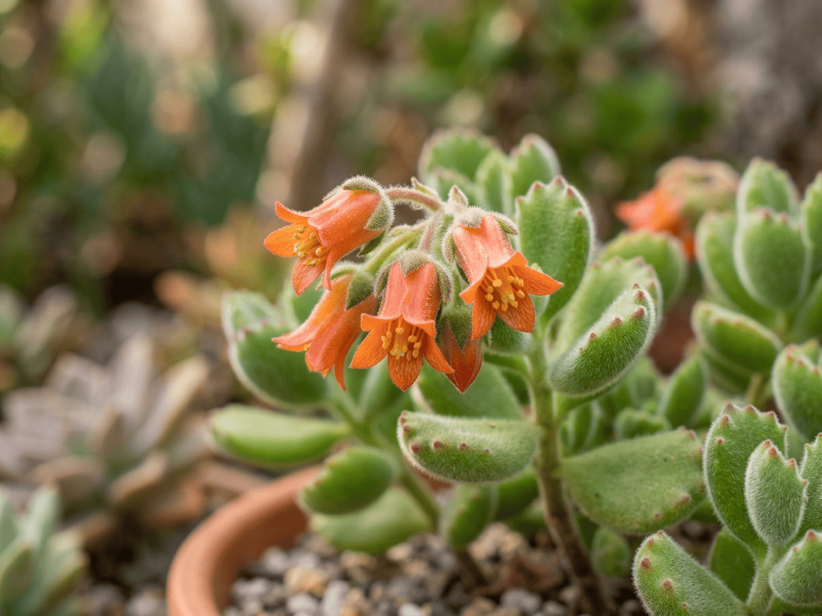 Bear's Paw — close-up of leaves and flowers