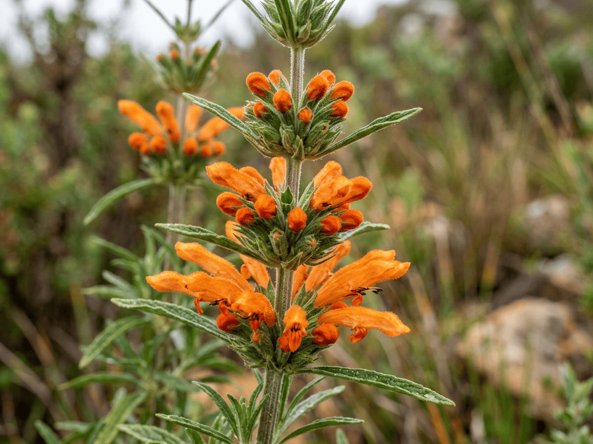 Lion's Ear — seasonal appearance
