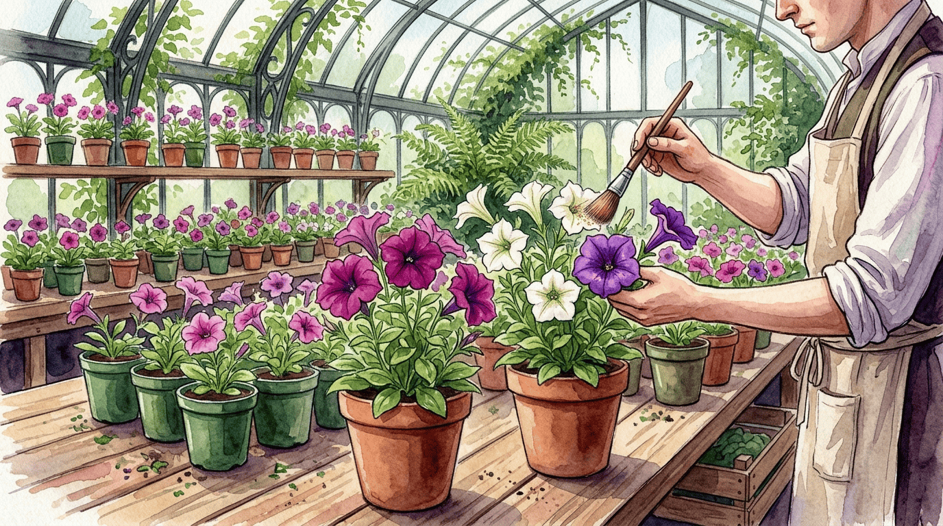 Scena storica illustrata per Petunia