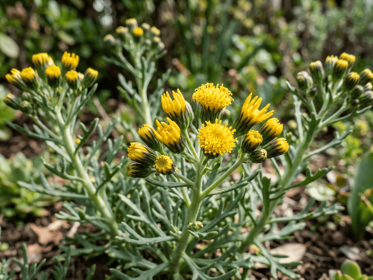 Senecio — saisonales Erscheinungsbild