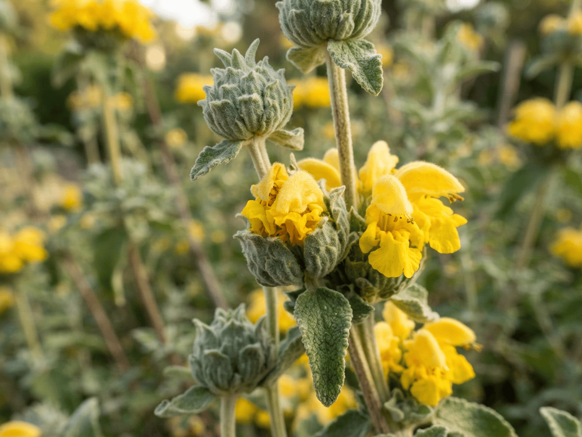 Salvia de Jerusalén — aspecto estacional