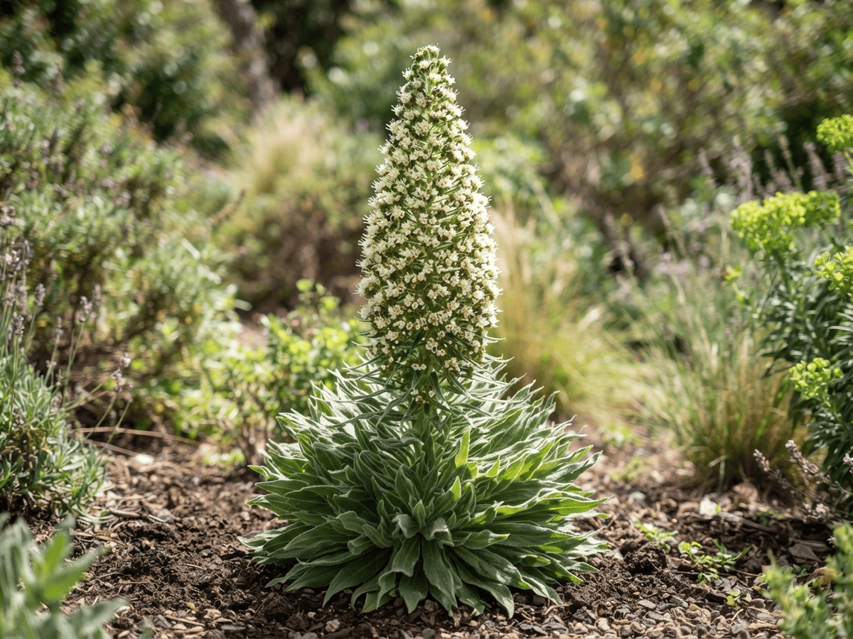 Green Bugloss (Echium virescens), whole plant