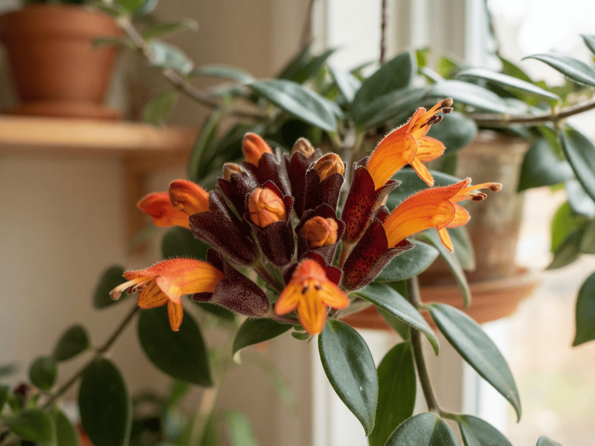 Planta del Lápiz Labial — aspecto estacional