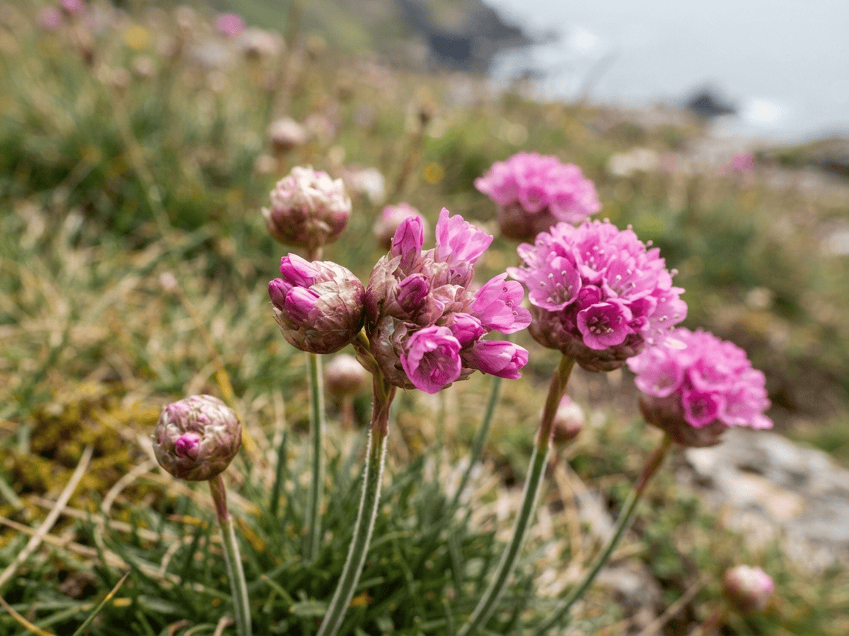 Gazon d'Espagne — aspect saisonnier