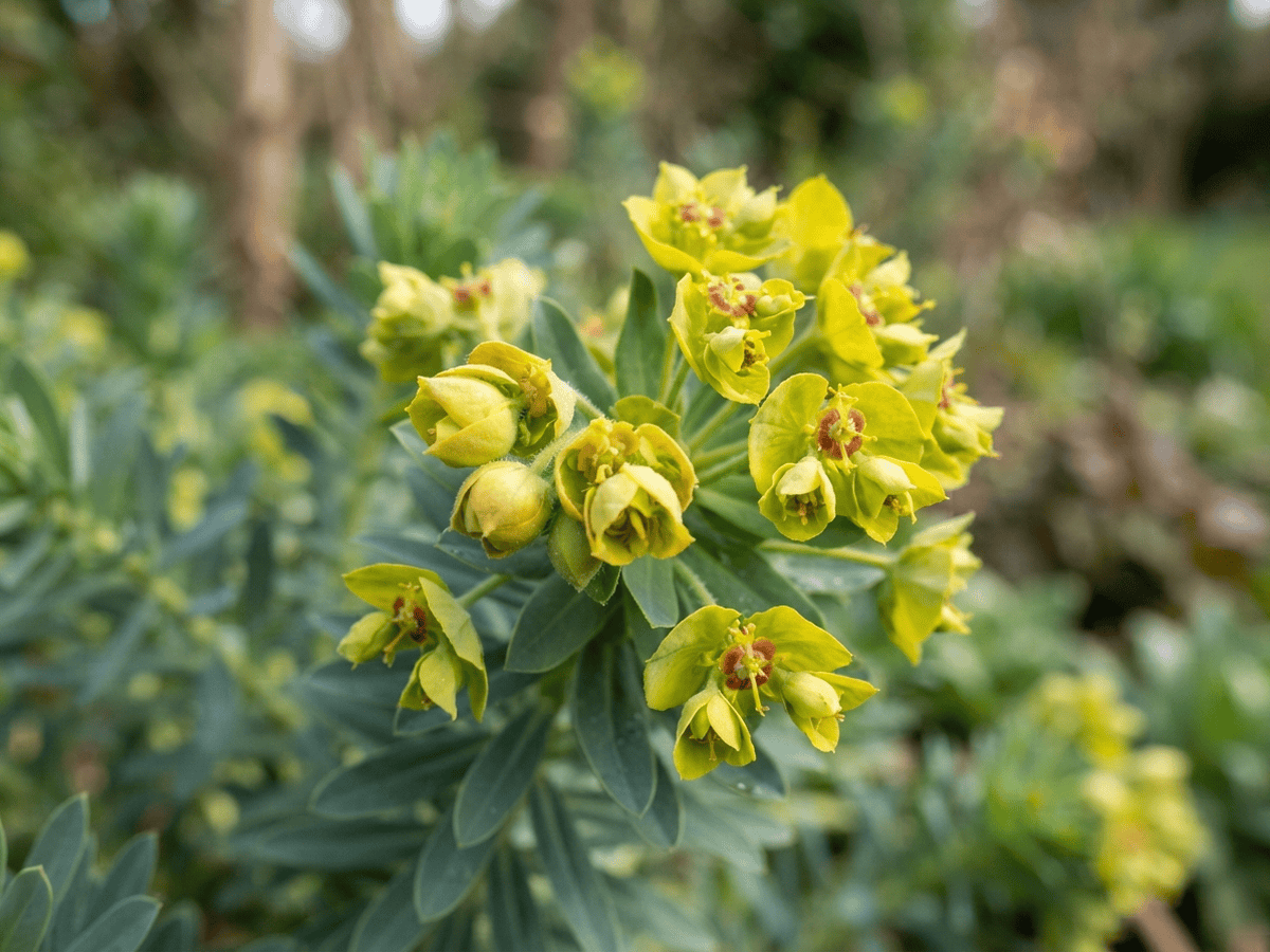 Martin's Spurge — seasonal appearance